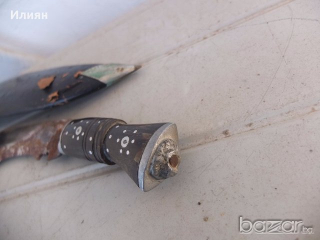 Продавам непалски нож, снимка 5 - Антикварни и старинни предмети - 20098136