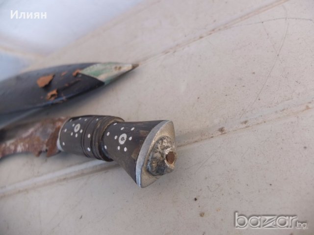 Продавам непалски нож, снимка 5 - Антикварни и старинни предмети - 20098136