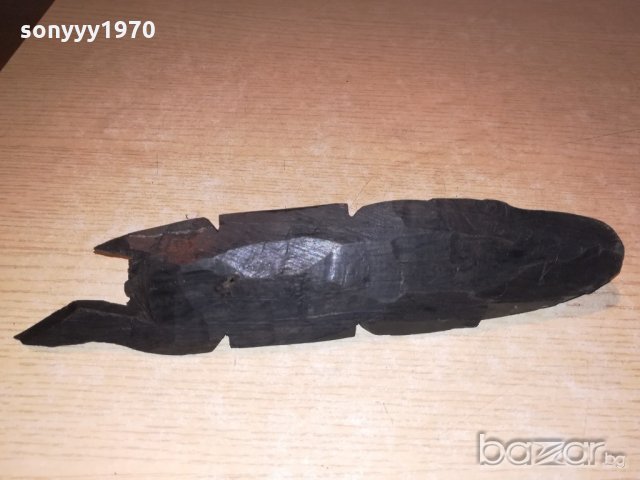 масивна дървена маска 27х7х4см-внос швеицария, снимка 12 - Колекции - 20917178