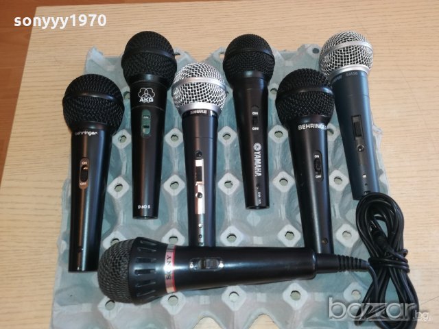 175лв-sony/shure/akg/behringer/yamaha-profi-внос швеицария, снимка 3 - Микрофони - 20573202