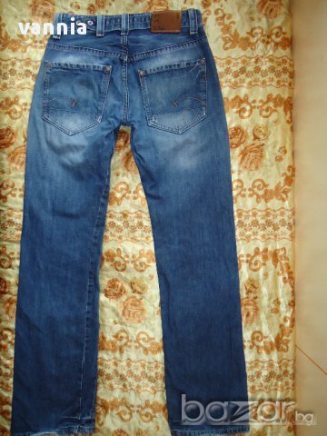 G-star Raw- с протрити ефекти 32 размер, снимка 4 - Дънки - 13989599