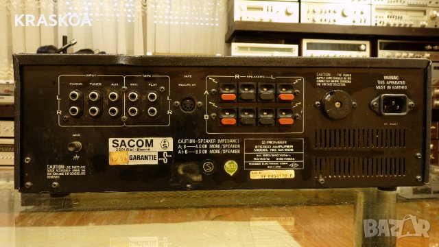 PIONEER SA-506 , снимка 6 - Ресийвъри, усилватели, смесителни пултове - 25876935