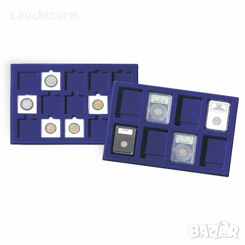 табли за съханение и презентиране на монети - LEUCHTTURM, снимка 1 - Нумизматика и бонистика - 24082831