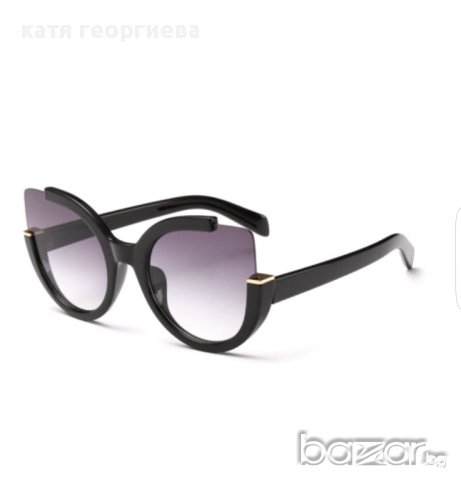 модерни слънчеви очила с оголени ъгли, снимка 2 - Слънчеви и диоптрични очила - 15143112