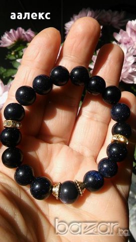 Гривна от естествени камъни, снимка 2 - Гривни - 17820907