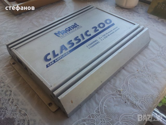 Авто усилвател MAGNAT classic 200 германски 200-250 вата