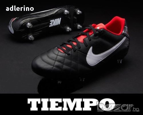 129лева!Nike Tiempo Natural IV SG, найк тиемпо натурал 4, бутонки, футболни обувки, снимка 1