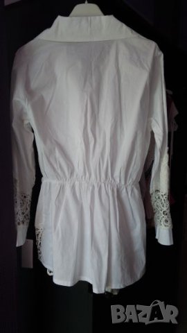 Нова бяла риза М, снимка 4 - Ризи - 25447818