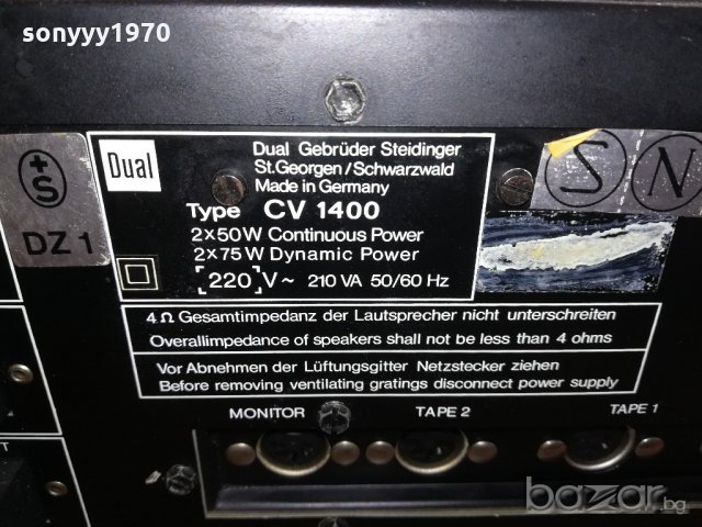 dual-amplifier-внос швеицария, снимка 17 - Ресийвъри, усилватели, смесителни пултове - 21482442