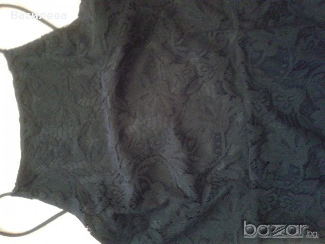 Черна рокля, снимка 3 - Рокли - 19137761