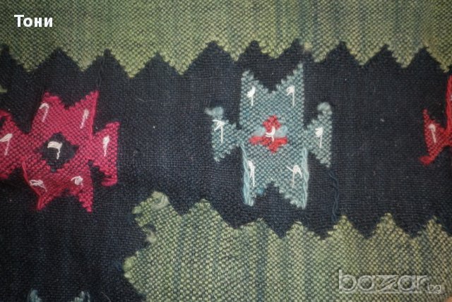 Автентична ръчно тъкана пътека / черга / килим , снимка 3 - Пътеки - 11521773