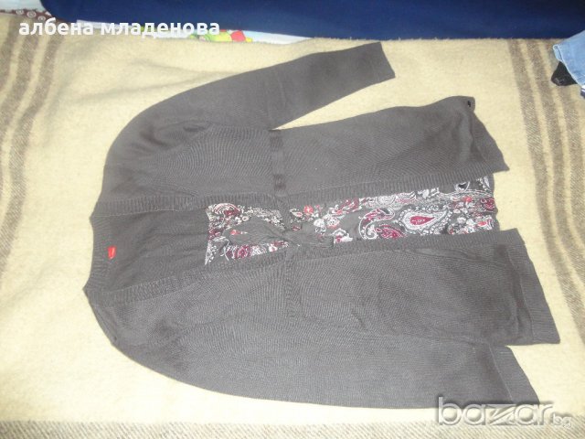 жилетка с имитация на блуза, снимка 1 - Блузи с дълъг ръкав и пуловери - 21289110