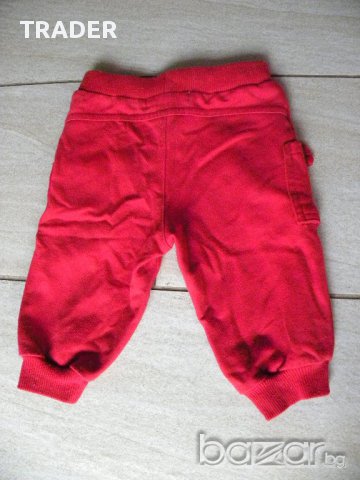 Бебешки анцунг Fox baby 3-6м, червен , снимка 3 - Панталони и долнища за бебе - 12373617