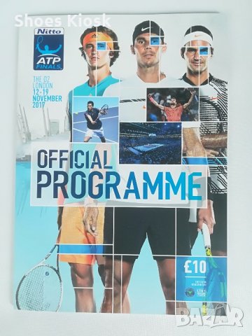 Тенис АТP Finals / финали The O2 London 2019 , 2018 и 2017 , Трофей за Grigor Dimitrov , снимка 6 - Тенис - 21969534