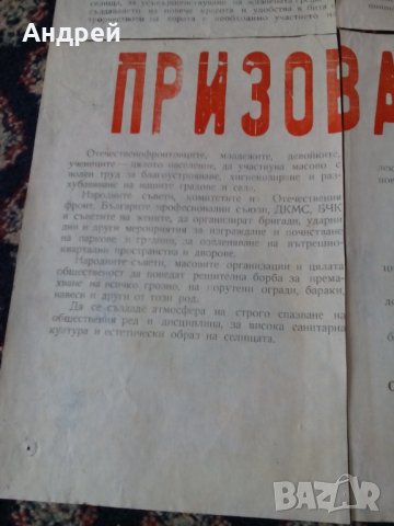 Стара брошура,призив, снимка 4 - Антикварни и старинни предмети - 23973700