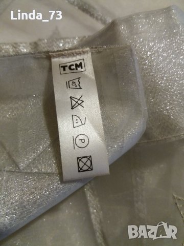 Покривка за маса-/каре/-"TCM"-коледна-органза,цвят-сребриста. Закупена от Холандия., снимка 11 - Покривки за маси - 23683731