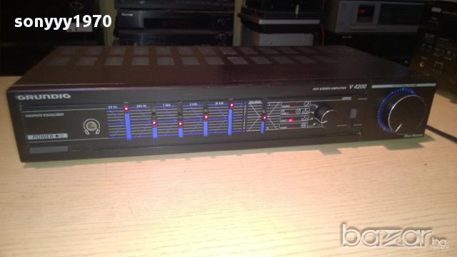grundig v4200-stereo amplifier-made in germany-внос швеицария, снимка 9 - Ресийвъри, усилватели, смесителни пултове - 10758652