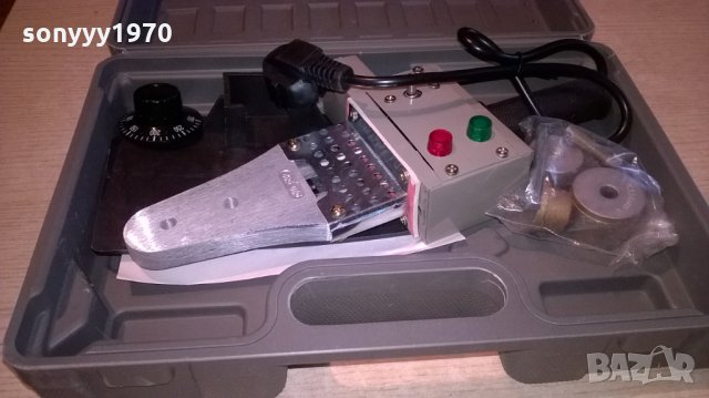 лепачка за пвц тръби с 3 глави в куфар, снимка 3 - Други инструменти - 22789752