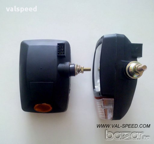  Фар с вграден мигач и габарит за камион,трактор,багер и др., снимка 2 - Аксесоари и консумативи - 10819299