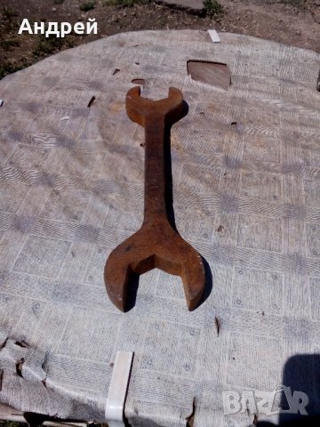 Старинен гаечен ключ #4, снимка 2 - Антикварни и старинни предмети - 22701422