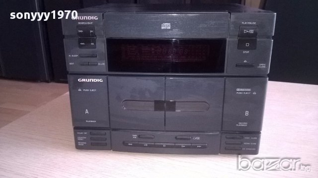 grundig m-20 cd-twin cassette deck-внос швеицария, снимка 7 - Ресийвъри, усилватели, смесителни пултове - 12750212