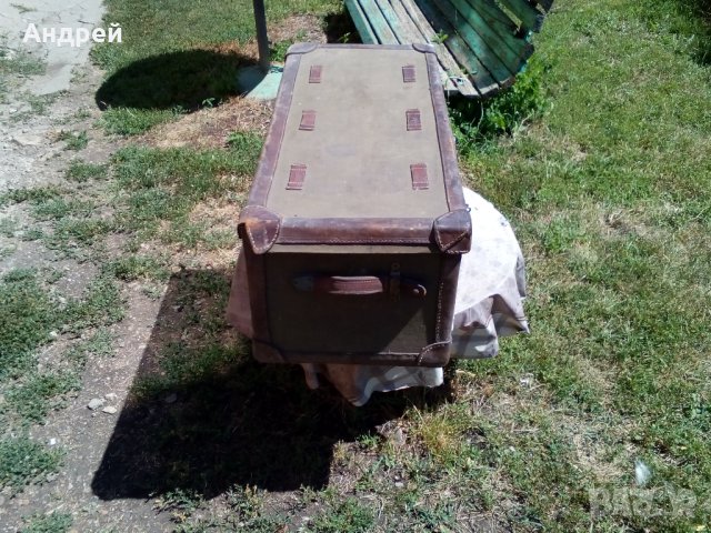 Стар военен сандък #2, снимка 4 - Антикварни и старинни предмети - 22689926