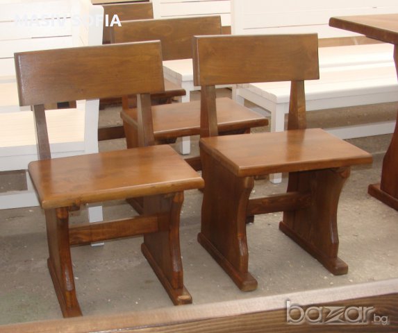 Дървени столове и маси по поръчка, снимка 7 - Обзавеждане за заведение - 17661898