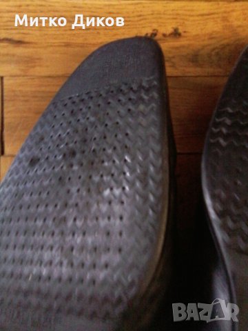 Geox Respira -черни мъжки обувки естествена кожа №43, снимка 8 - Ежедневни обувки - 22628837