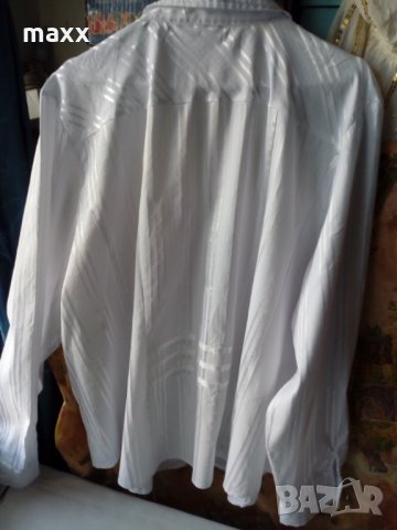 Бяла блуза Gina Laura collection  2XL, снимка 5 - Ризи - 24446302