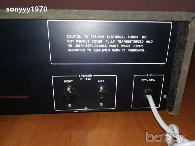 eurofunk stereo amplifier model efa2000-made in japan, снимка 13 - Ресийвъри, усилватели, смесителни пултове - 20850630