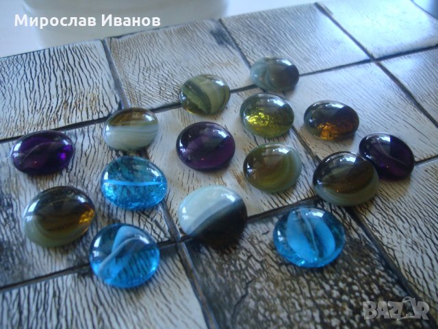 огромно разнообразие от стъклени перли, снимка 11 - Други - 23665929