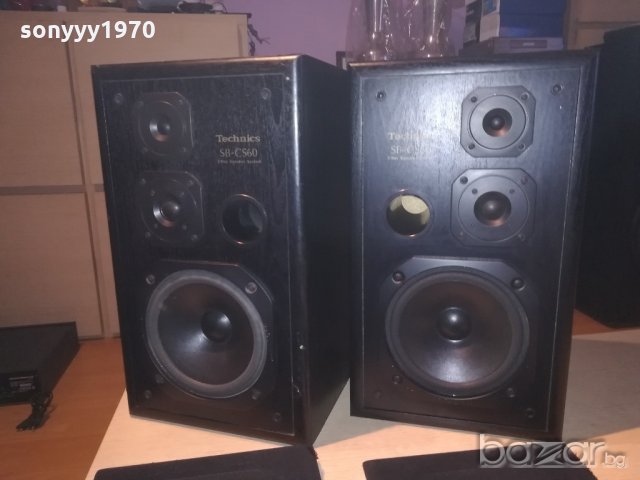 ⭐technics sb-cs60 3way-2x120w-8ohm-46х27х25см-от швеицария, снимка 4 - Тонколони - 20528611