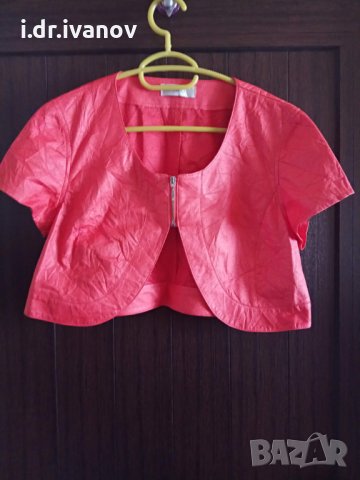 късо неоново сако с къс ръкав, снимка 1