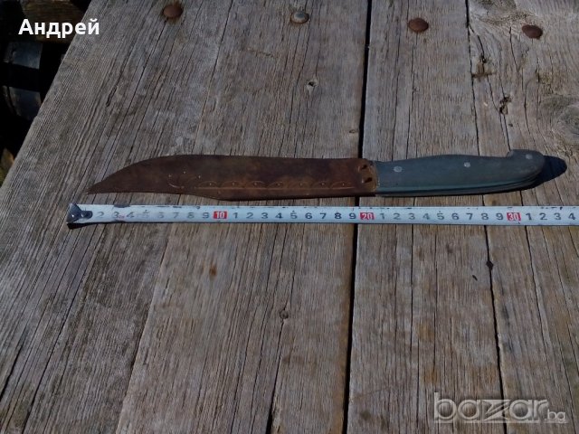 Старинен нож, снимка 4 - Антикварни и старинни предмети - 17998850