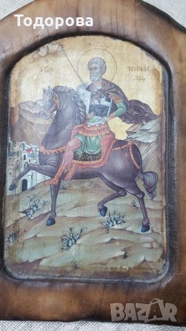 Стара домашна иконка, снимка 2 - Антикварни и старинни предмети - 24115674