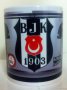 Besiktas!Фен Чаша На Бешикташ с Ваше Име и Номер!Футболна чаша на Beşiktaş!