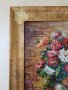Маслена картина "Ваза с цветя" италиански художник , снимка 6