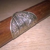 марков бастун с метален обков-90см-бамбук-внос швеицария, снимка 7 - Колекции - 23579151