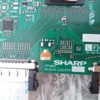 T-con board SHARP CPWBX RUNTK 4323TP ZS, снимка 2 - Части и Платки - 24486416