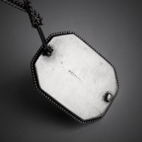 Сребърен медальон със седеф и зародиш на перла, снимка 4 - Антикварни и старинни предмети - 23828031