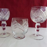 кристални чаши , снимка 14 - Антикварни и старинни предмети - 19293090