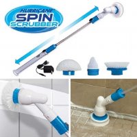 Електрическа четка за почистване на баня Spin Scrubber, снимка 7 - Други стоки за дома - 24197725
