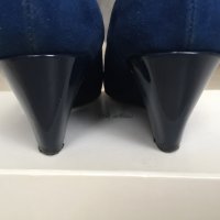 Calvin Klein сини велурени обувки EU37, снимка 8 - Дамски ежедневни обувки - 24905008