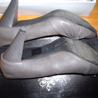 Сиви обувки с ток CARLO PAOLLI - 40 номер  , снимка 4 - Дамски обувки на ток - 11056202