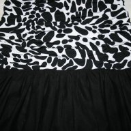 Нова официална/парти рокля в черно и бяло, снимка 4 - Рокли - 6474523