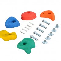 Цветни полиетстерни камъни за катерене малки AC3030 и аксесоари за детски съоръжения и площадки, снимка 1 - Други - 25142321