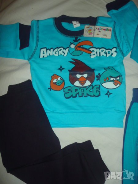 Нов комплект с анцуг на Angly Birds, р.92, снимка 1