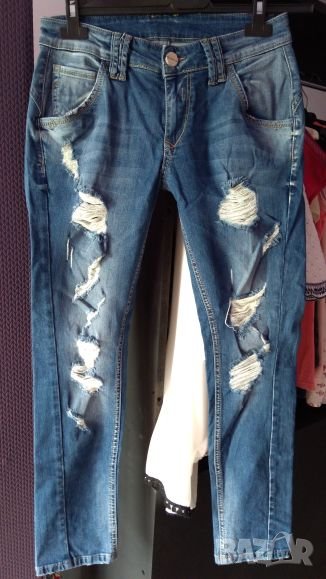 Накъсани дънки/S, снимка 1