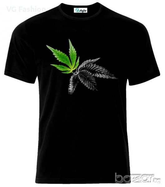 Мъжка тениска Weed Smoke Marihuana Cannabis T-Shirt, снимка 1