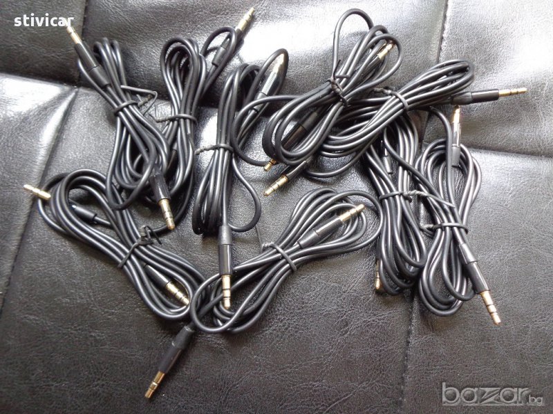 Аудио кабел - AUX 3.5-3.5;-- 5 лв. безплатна доставка., снимка 1